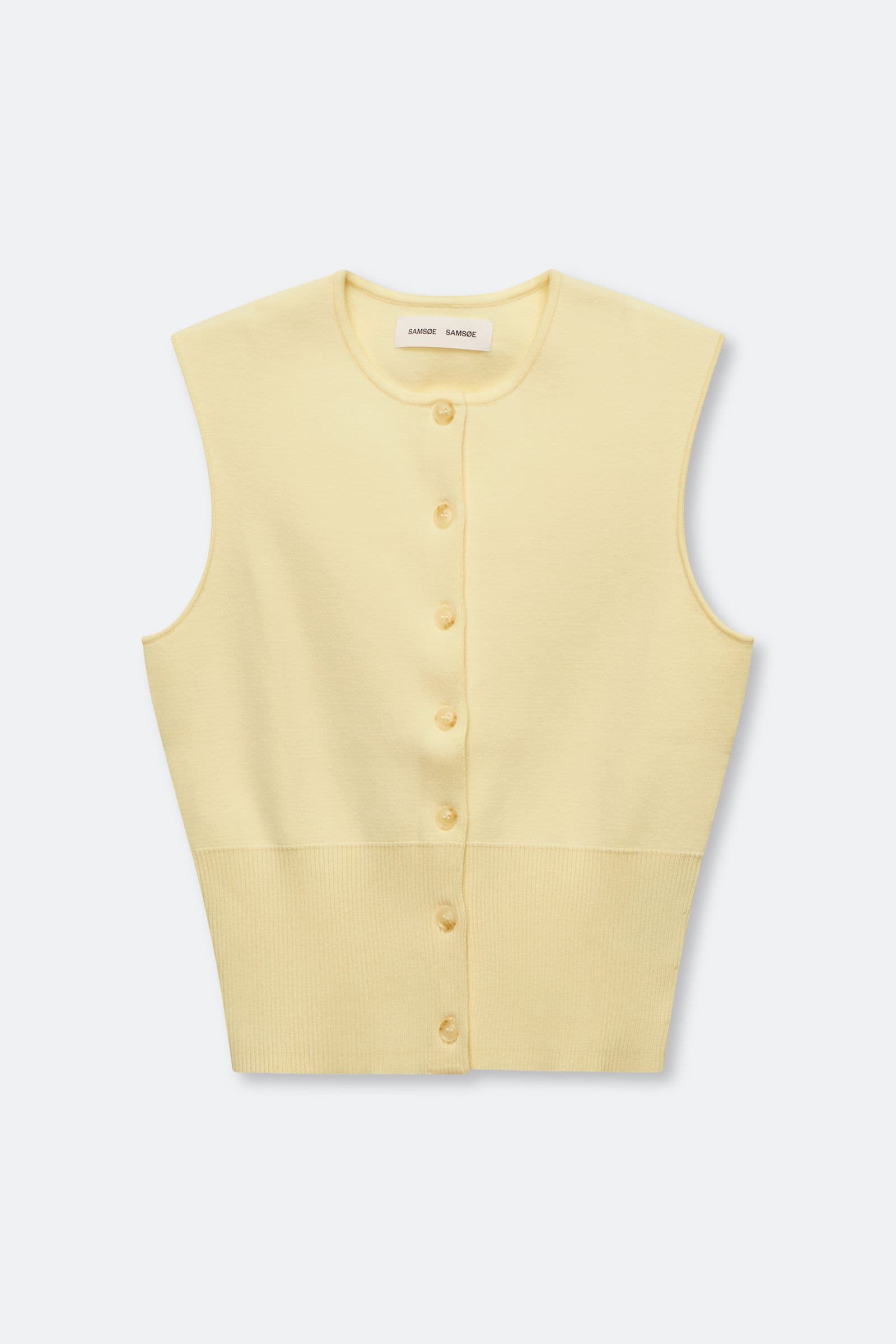 Pale Goldenrod ווסט לנשים Saanne SAMSOE SAMSOE