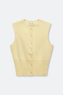 Pale Goldenrod ווסט לנשים Saanne SAMSOE SAMSOE