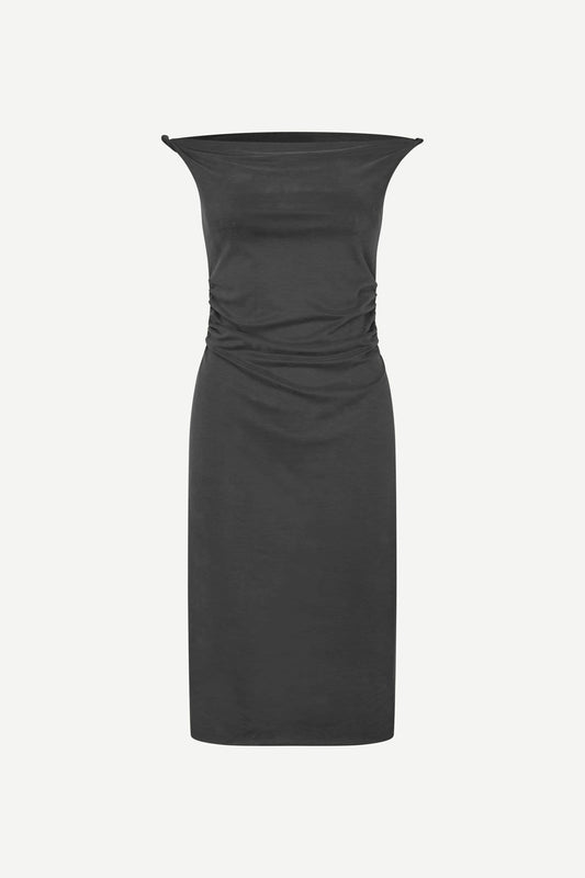 Dark Slate Gray שמלת מיני לנשים Sasusanna SAMSOE SAMSOE