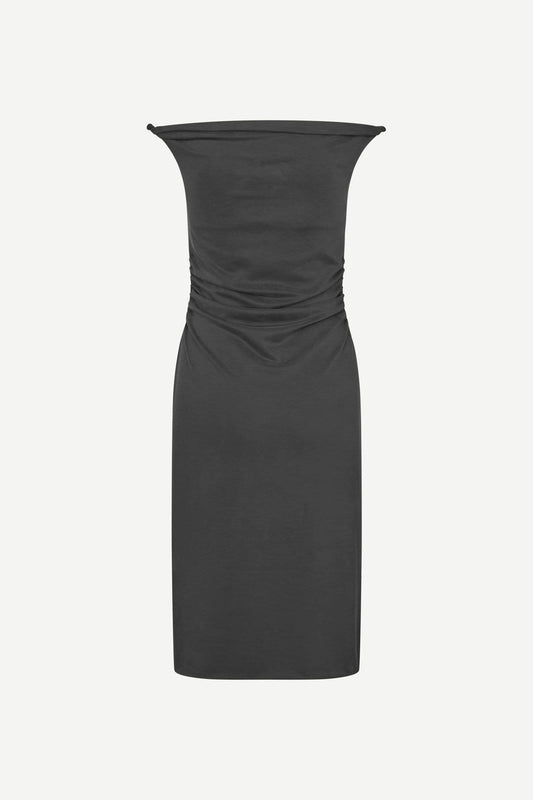 Dark Slate Gray שמלת מיני לנשים Sasusanna SAMSOE SAMSOE