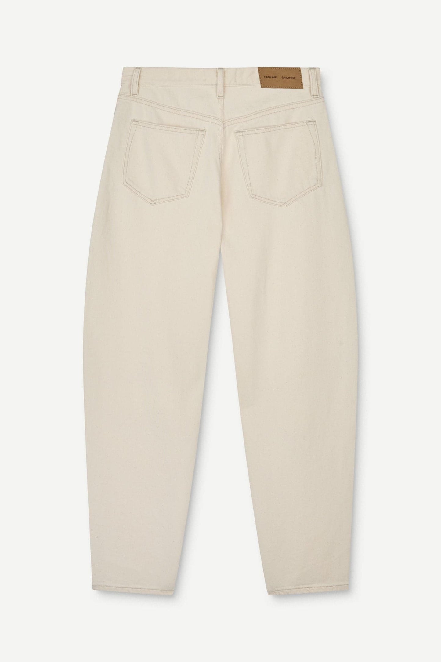 Light Gray ג׳ינס ארוך לנשים Saveyra 16017 - Loose Fit SAMSOE SAMSOE