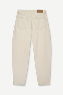 Light Gray ג׳ינס ארוך לנשים Saveyra 16017 - Loose Fit SAMSOE SAMSOE