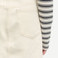 Antique White חצאית מידי לנשים Sashelly 16017 SAMSOE SAMSOE