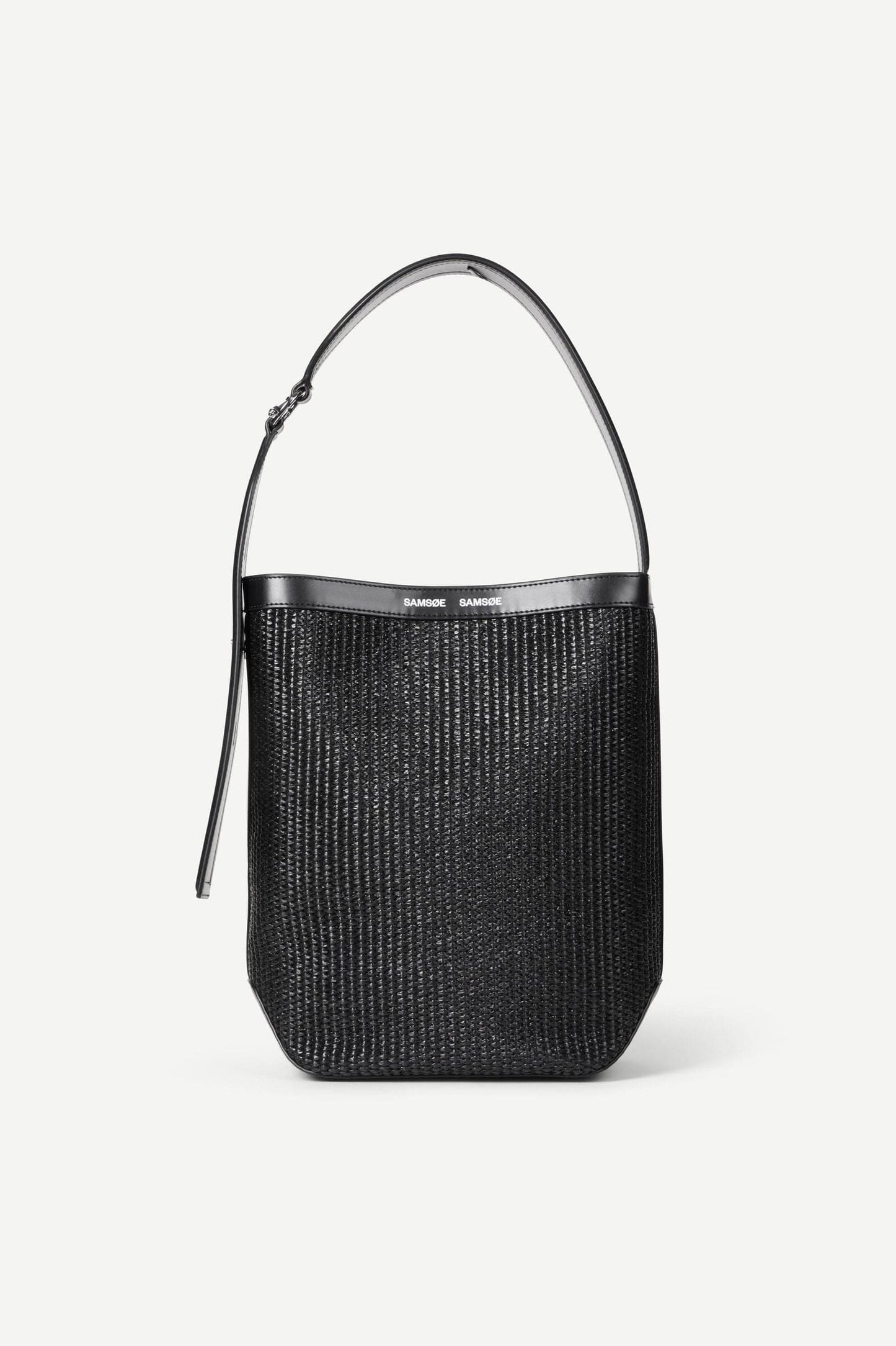 White Smoke תיק באקט לנשים Saelmegade Bucket Bag 16029 SAMSOE SAMSOE