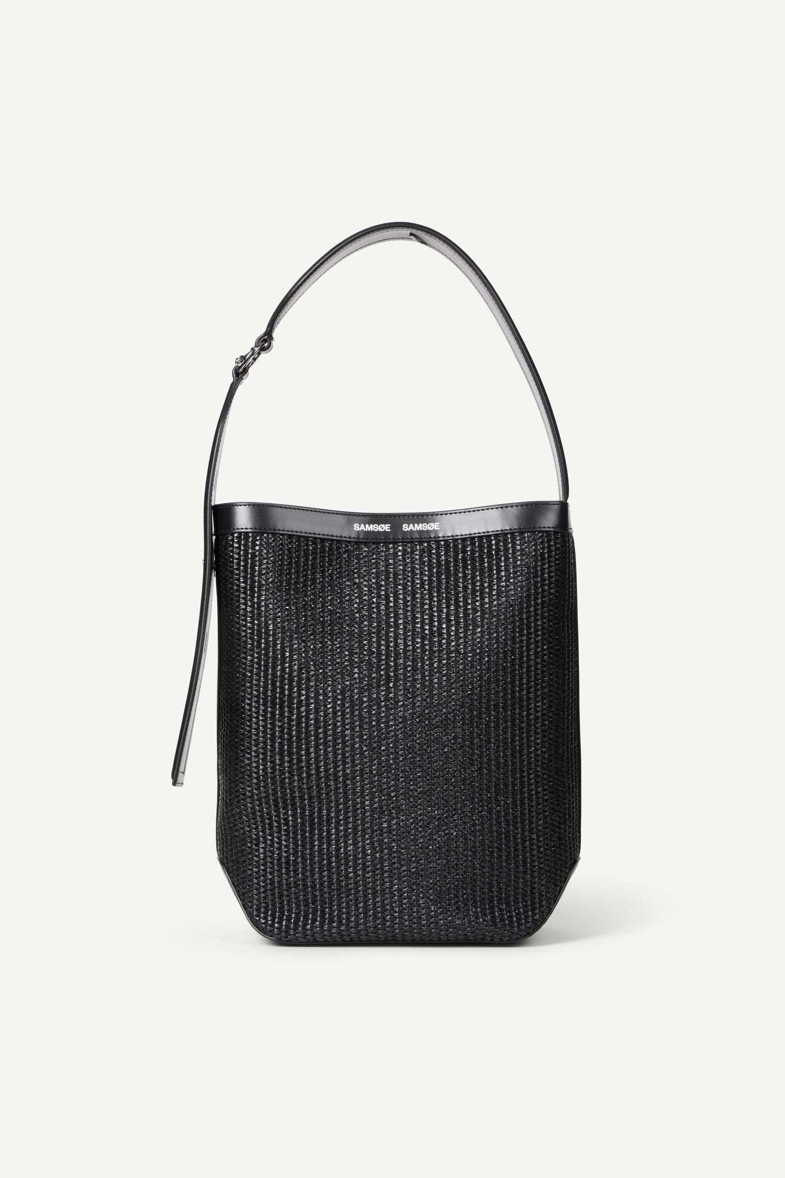 White Smoke תיק באקט לנשים Saelmegade Bucket Bag 16029 SAMSOE SAMSOE