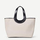 White Smoke תיק חוף גדול לנשים Saberta Beach Bag 16032 SAMSOE SAMSOE