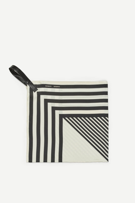 White Smoke תיק צעיף לנשים Saelli Bag Scarf 16034 SAMSOE SAMSOE