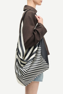 White Smoke תיק צעיף לנשים Saelli Bag Scarf 16034 SAMSOE SAMSOE