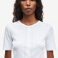 White Smoke קרדיגן קצר לנשים Sajuni SS Cardigan 15901 SAMSOE SAMSOE
