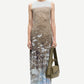 White Smoke שמלת מידי לנשים Saangel Dress 16044 SAMSOE SAMSOE