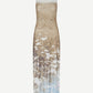 Dark Gray שמלת מידי לנשים Saangel Dress 16044 SAMSOE SAMSOE