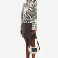 White Smoke חצאית מיני לנשים Saagnet Short Skirt 14028 SAMSOE SAMSOE