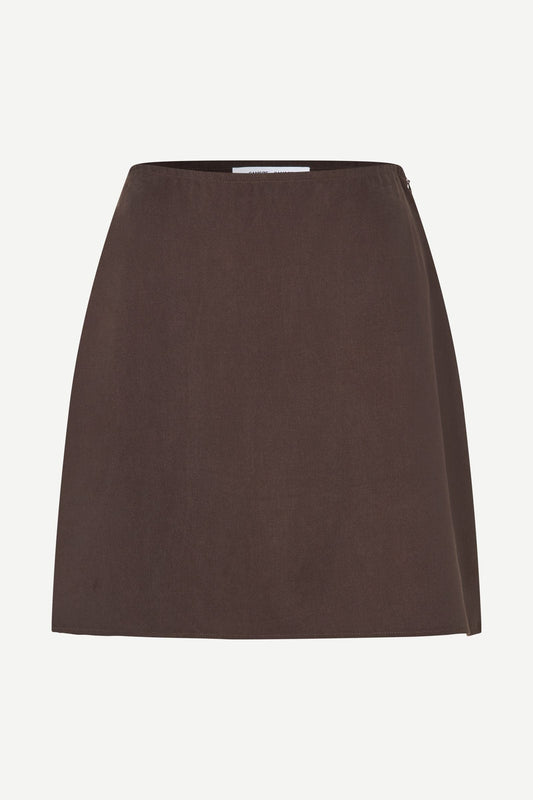 Dark Slate Gray חצאית מיני לנשים Saagnet Short Skirt 14028 SAMSOE SAMSOE