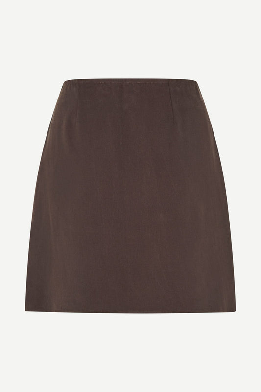 Dark Slate Gray חצאית מיני לנשים Saagnet Short Skirt 14028 SAMSOE SAMSOE