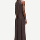 Dark Slate Gray שמלת מידי לנשים Saniva Dress 15932 SAMSOE SAMSOE