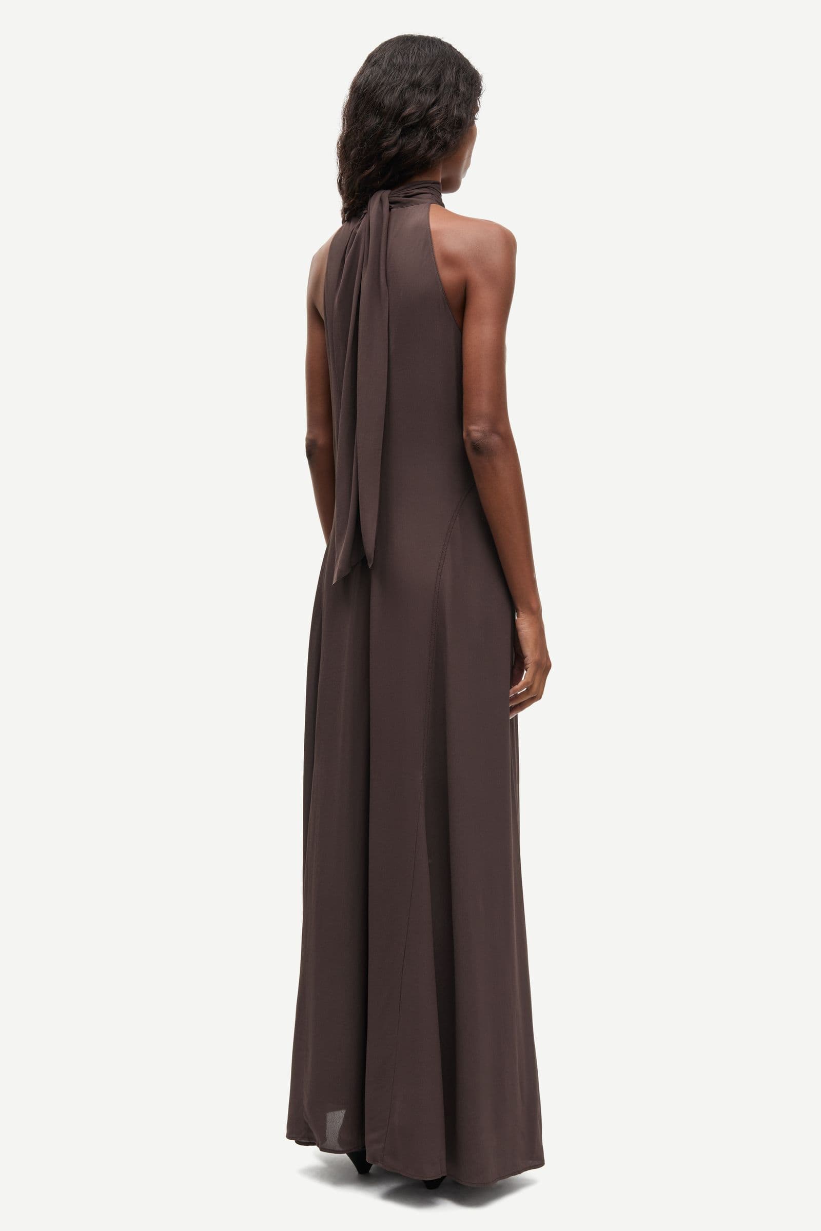 Dark Slate Gray שמלת מידי לנשים Saniva Dress 15932 SAMSOE SAMSOE