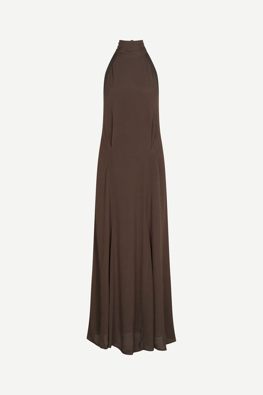 Dark Slate Gray שמלת מידי לנשים Saniva Dress 15932 SAMSOE SAMSOE