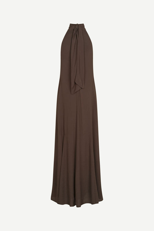 Dark Slate Gray שמלת מידי לנשים Saniva Dress 15932 SAMSOE SAMSOE