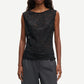 Dark Slate Gray גופיית נשים Saagne Top 16061 SAMSOE SAMSOE