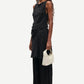 Black שמלת מיני לנשים Satina Short Dress 16061 SAMSOE SAMSOE