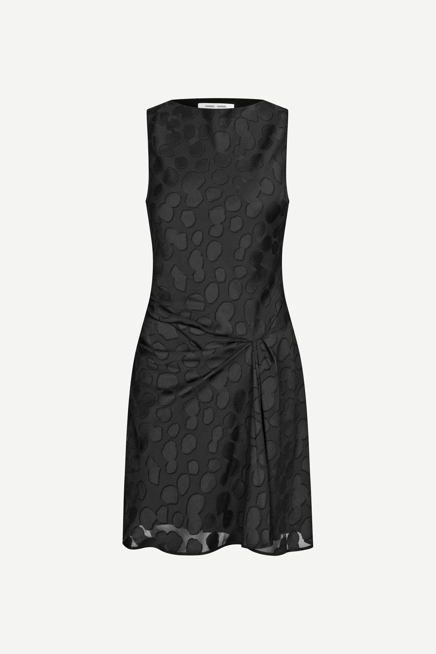 Dark Slate Gray שמלת מיני לנשים Satina Short Dress 16061 SAMSOE SAMSOE