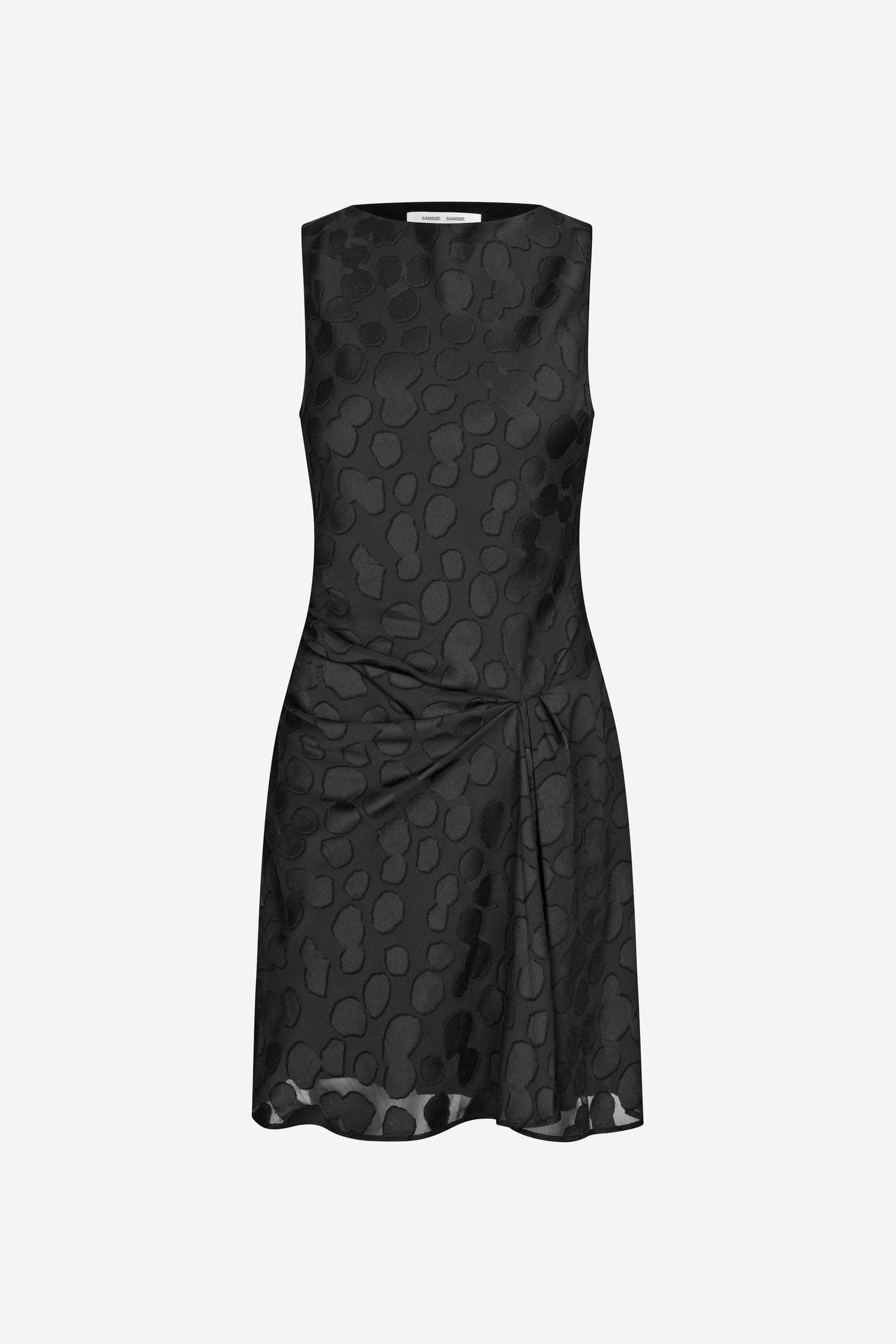 Dark Slate Gray שמלת מיני לנשים Satina Short Dress 16061 SAMSOE SAMSOE