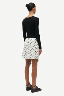 White Smoke חצאית מיני לנשים Saiben Skirt 16060 SAMSOE SAMSOE