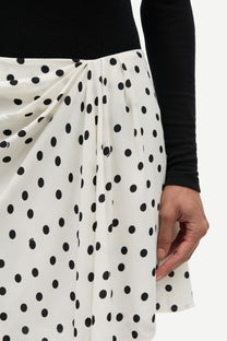 Black חצאית מיני לנשים Saiben Skirt 16060 SAMSOE SAMSOE