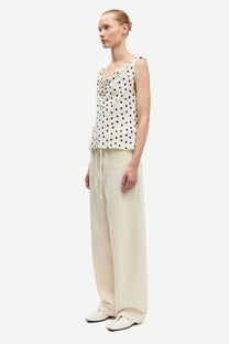 Light Gray גופיית נשים Sapoppy Top 16060 SAMSOE SAMSOE