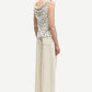 Gray גופיית נשים Sapoppy Top 16060 SAMSOE SAMSOE