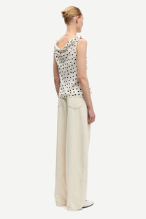 Gray גופיית נשים Sapoppy Top 16060 SAMSOE SAMSOE