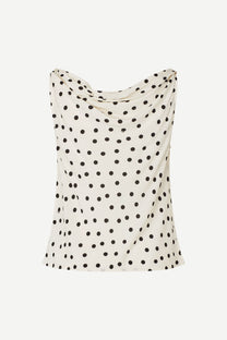 Antique White גופיית נשים Sapoppy Top 16060 SAMSOE SAMSOE