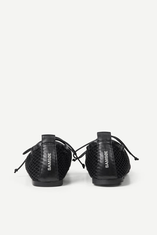 White Smoke נעלי בלרינה לנשים Salilli Laced Ballerina 16033 SAMSOE SAMSOE