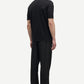 Black פולו סריג קצר לגברים Sarowan Knit Polo 15477 SAMSOE SAMSOE