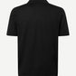 Black פולו סריג קצר לגברים Sarowan Knit Polo 15477 SAMSOE SAMSOE