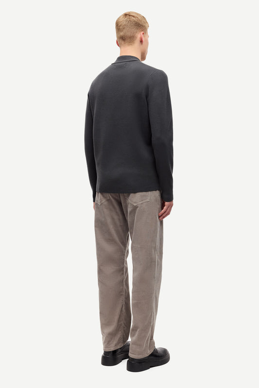 White Smoke ג'קט לגברים Guna X Zip SAMSOE SAMSOE