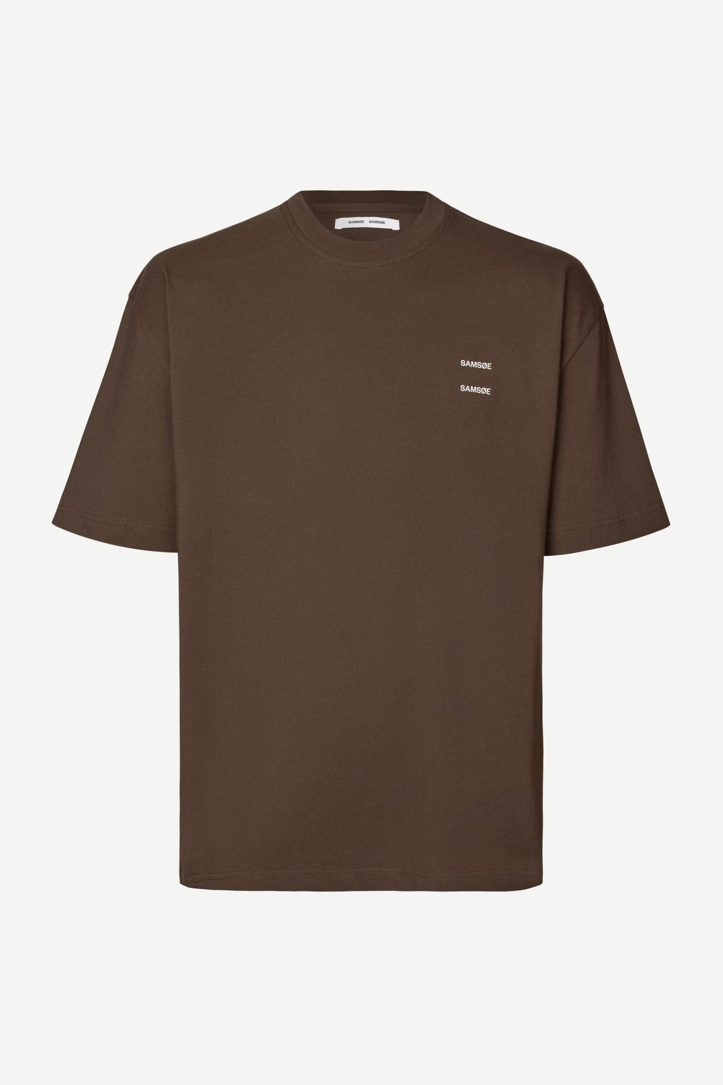 Dark Olive Green טי שירט קצרה לגברים Joel 11415 SAMSOE SAMSOE