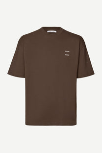 Dark Olive Green טי שירט קצרה לגברים Joel 11415 SAMSOE SAMSOE