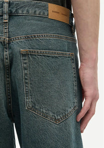 Dark Slate Gray ג'ינס ארוך לגברים Saeddie - Regular Fit SAMSOE SAMSOE