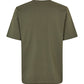 Dark Olive Green טי שירט קצרה לגברים Saotto SAMSOE SAMSOE