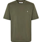Dark Olive Green טי שירט קצרה לגברים Saotto SAMSOE SAMSOE