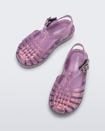 Light Gray סנדלים בסגנון שקפקפים לתינוקות Possession MELISSA