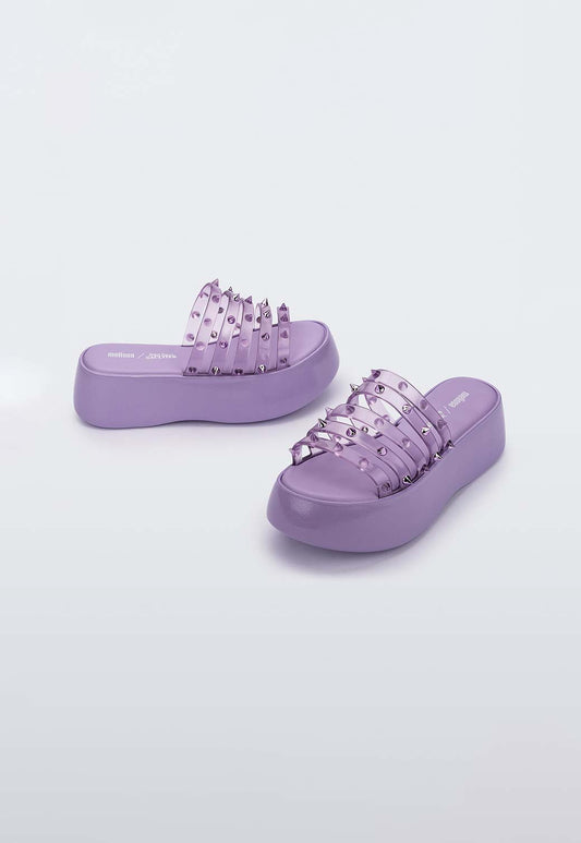 Lavender כפכפי פלטפורמה לנשים Melissa X Jean Paul Gaultier MELISSA