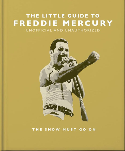 Dark Khaki ספר The Little Guide To Freddie Mercury SHALOSH BOOKS