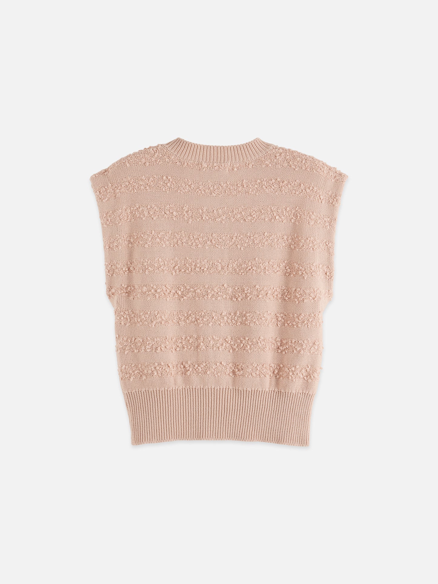Tan ווסט סרוג לנשים Boucle Stripe SCOTCH & SODA