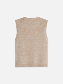 Gray טופ סרוג לנשים Embroidered Crew SCOTCH & SODA
