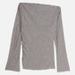 Light Slate Gray טי שירט ארוכה לנשים Classic Logo SCOTCH & SODA