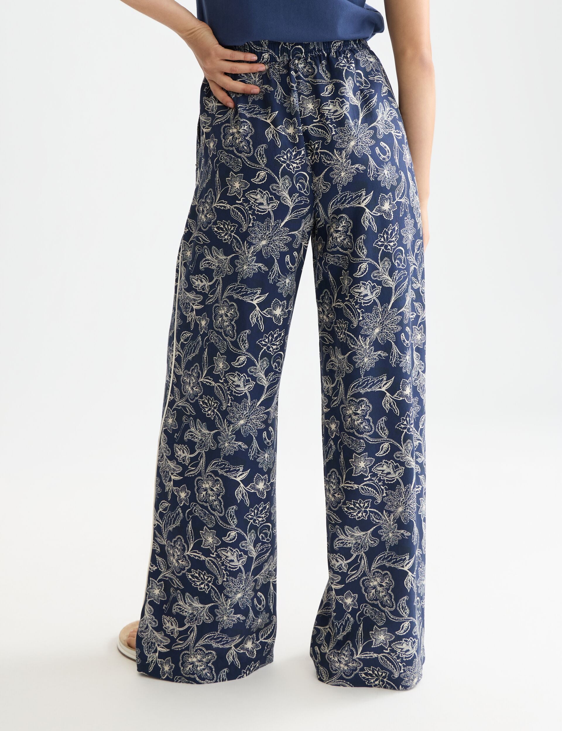 White Smoke מכנסיים ארוכים לנשים Eleni SCOTCH & SODA