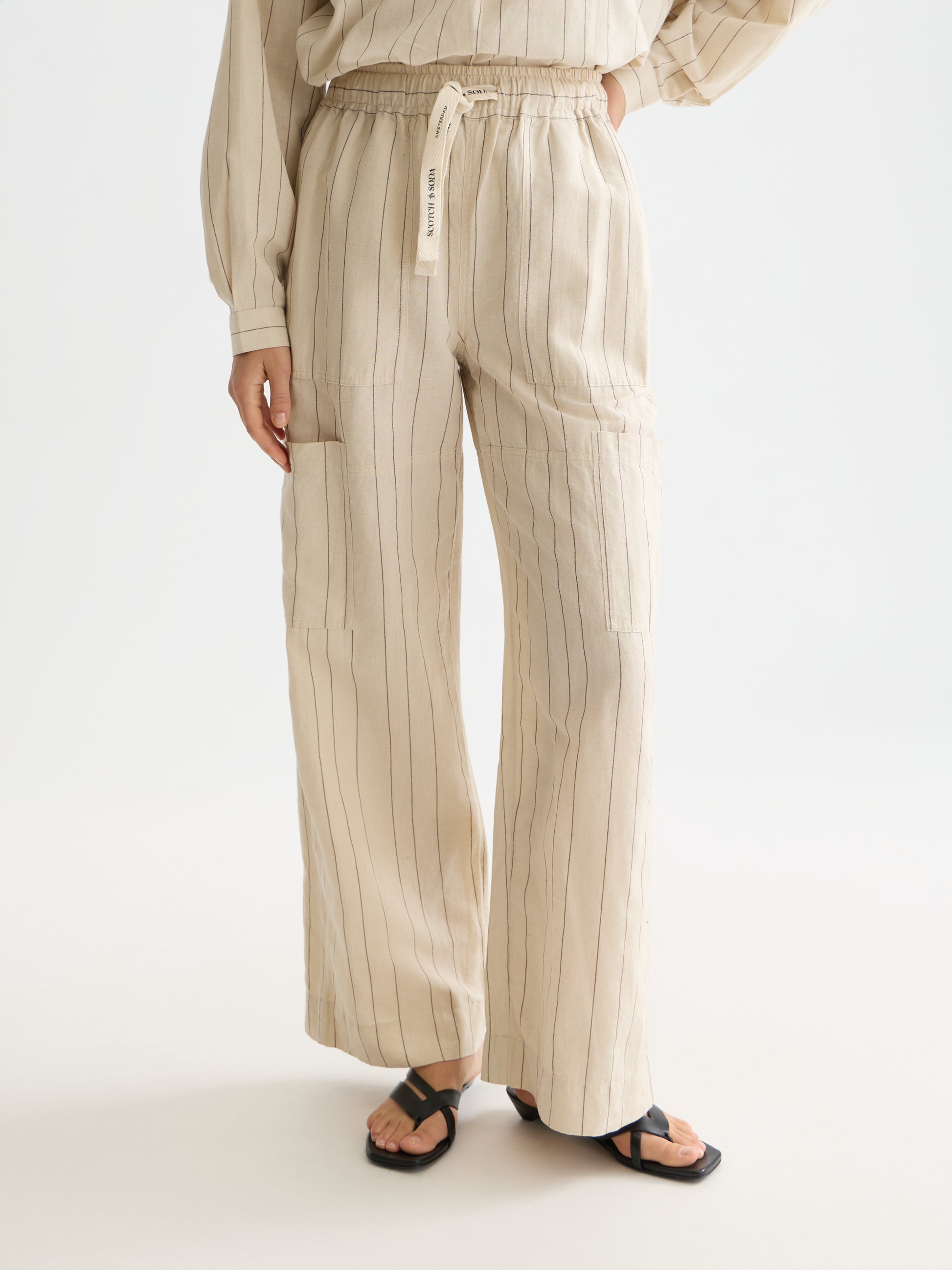 Seashell מכנסיים ארוכים לנשים Noa SCOTCH & SODA