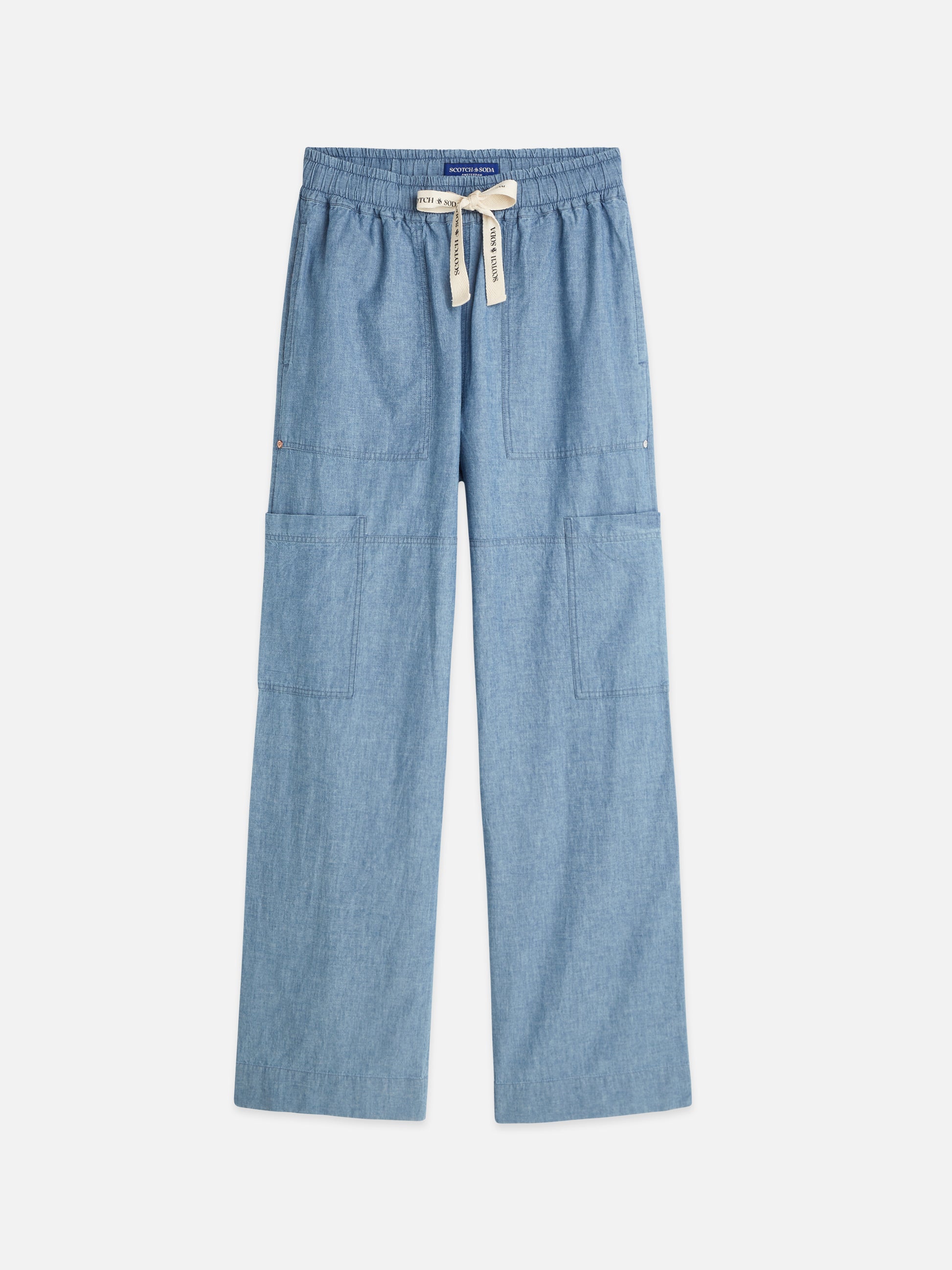 Dark Gray מכנסיים ארוכים לנשים Noa SCOTCH & SODA